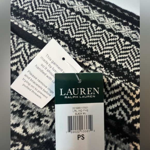 Lauren Ralph Lauren Cashmere Blend Fair Isle Knit Midi Skirt - Picture 13 of 16